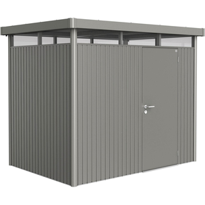 Biohort Gerätehaus HighLine quarzgrau-metallic, Standardtür, H2 (275x1... günstig