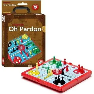 Oh Pardon magnetisches Brettspiel für 2-4 Spieler, ab 6 Jahren