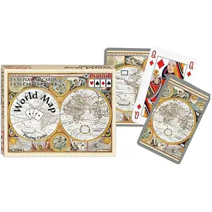 Piatnik Bridge, World Map (Deutsch, 2 - 4 Spieler)