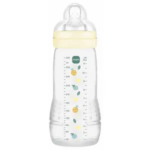 MAM Easy Active Babyflasche  6 Monate und älter Sehr Schneller Nahrungsfluss (Farbe : Pearl) 1062.72 cm