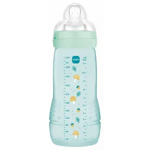 MAM Easy Active Babyflasche  6 Monate und älter Sehr Schneller Nahrungsfluss (Farbe : Grün) 1062.72 cm