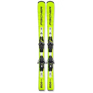 FISCHER Kinderski Set RC4 Race JR + FJ 4 GW CA gelb | 90 günstig