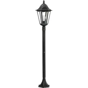 EGLO Außen-Stehlampe Navedo, 1 flammige Außenleuchte, Stehleuchte aus ...