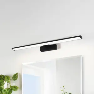 EGLO LED-Wandleuchte Pandella 1, Länge 60 cm, schwarz, Aluminium günstig
