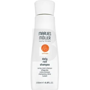Marlies Möller Softness Daily Rich Shampoo, 200 ml, Shampoo, Nicht-professionell, Frauen, trockenes Haar, Stumpfes Haar, Alle Farben günstig