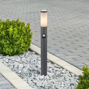 Wegeleuchte Boston, Höhe 80 cm, mit Sensor
