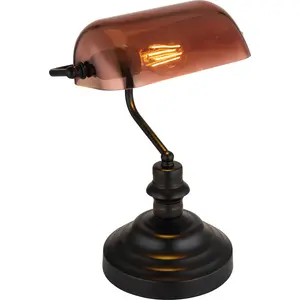 GLOBO Lighting Tischleuchte ANTIQUE LBH 25x19x36 cm bunt Tischlampe günstig