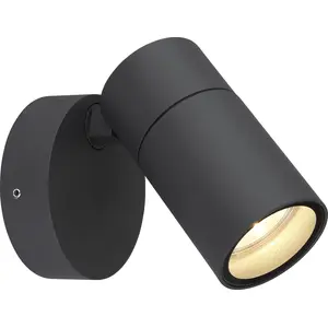GLOBO 3209-1, Aluminium, Kunststoff, I, IP44, GU10, 35 W, 230 V