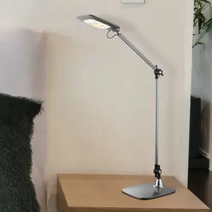 Globo LED-Tischlampe Pattaya Gelenke silbergrau dim CCT günstig