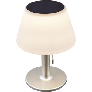 Globo Lighting Solarleuchte Edelstahl, 10x LED