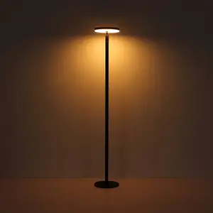 LED-Solar-Stehleuchte 36508, schwarz, Aluminium, CCT, IP54