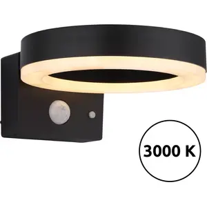 GLOBO 36507 Solarleuchte Kunststoff schwarz matt, LED