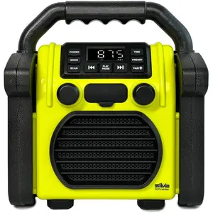 Silva Schneider BR 230 BT NG (FM, Bluetooth), Radio, Schwarz, Gelb günstig