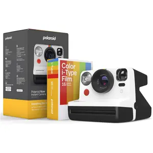 Polaroid Everything Box Go Gen 2.0 (2 x 8 Fotos), Sofortbildkamera, Weiss, Schwarz