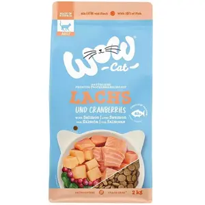 Wow Cat Lachs-katzenfutter 2kg