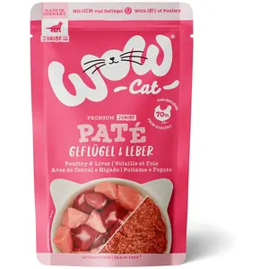 Wow Cat Nassfutter Für Katzenbabys Mit Geflügel Und Leber 125g