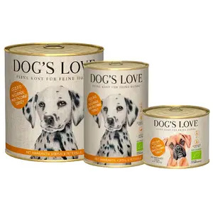 Dog´s Love Hundefutter Nassfutter Truthahn 200g