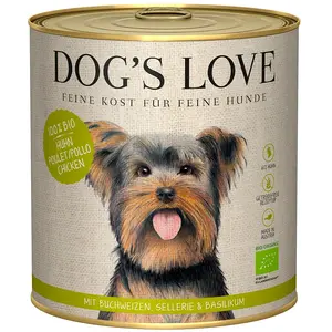 Dog´s Love Hundefutter Nassfutter Hühnchen 800g