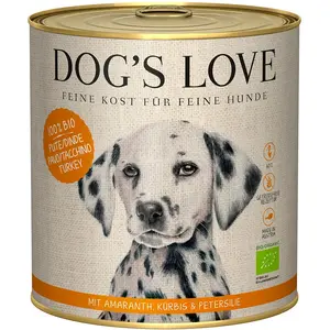 Dog´s Love Hundefutter Nassfutter Truthahn 800g