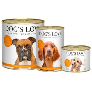 Dog´s Love Nassfutter Mit Pute Für Ausgewachsene Hunde 200g