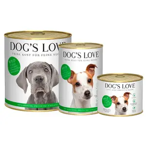 Dog´s Love Nassfutter Mit Wild Für Ausgewachsene Hunde 200g