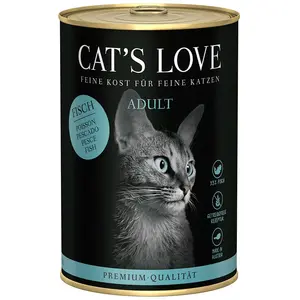 Cat´s Love Nasses Katzenfutter Für Erwachsene Katzen 400g