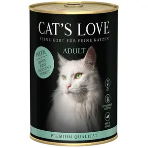 Cat´s Love Nassfutter Für Ausgewachsene Katzen Pute 400g
