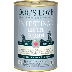 Dog´s Love Nassfutter Für Hunde Mit Empfindlichem Darm Huhn 400g