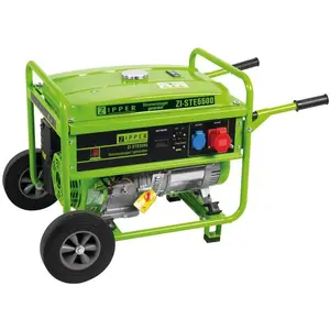 Zipper, Stromgenerator, - Stromerzeuger 5000W, 230V/400V, STE5500 (5000 W, 25 l) günstig