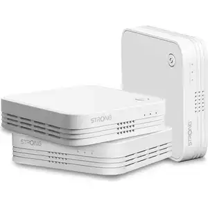 Strong WI-FI MESH HOME TRIO PACK 1200, Weiß, Intern, Mesh-Satellit, 45...
