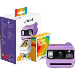Polaroid Go Gen 3 Lila + Color Film (8 Stück)