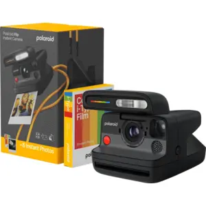 Polaroid Flip Schwarz + Color Film (8 Stück)