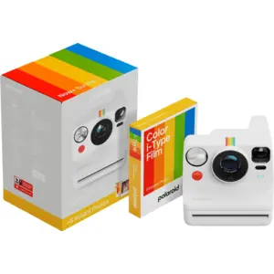 Polaroid Now+ 3 Weiß + Color Film (8 Stück)