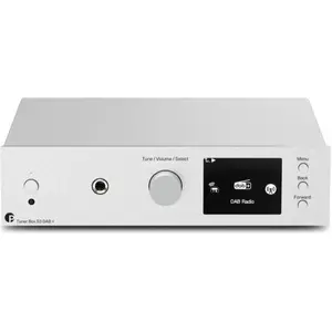Pro-Ject Tuner Box S3, Haus, Weiß, DAB+, 1%, 20 - 20000 Hz, 6,3 mm