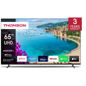 THOMSON 65 Zoll (165cm) 4K Ultra HD Smart Android TV, Google Assistant... günstig