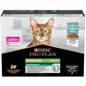 Purina Pro Plan Sterlised Adult Maintenance 10x85g Nassfutter Für Katz...