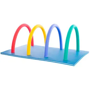 Schwimmteppich mit Löchern für Frittiertes Softee Blau 100x50x3 cm