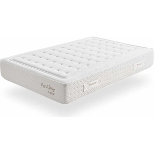 Moonia Royal Spring Premier, Doppelt / volle Größe, High density foam mattress, Weich/Mittel/Hart, Weiß, Viskose, 1400 mm günstig