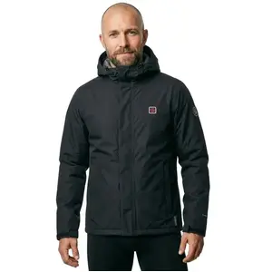 Regenjacke mit Kapuze Ternua Torngat Schwarz L günstig