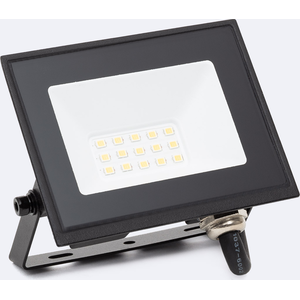 LED Fluter 10W 120lm/W IP65 S3 3000K Nein Schwarz Warmweiß