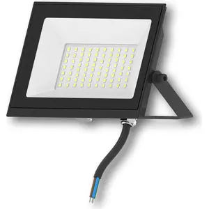 LED Fluter 50W 120 lm/W IP65 S3 5000K Nein Schwarz Kaltweiß