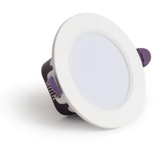 LEDKIA LED Downlight Einbaustrahler 8W Rund Waterproof IP65 Ausschnitt...