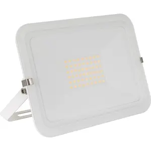 LED- Fluter 50W 120lm/W IP65 Slim Glas Weiss 4000K Neutralweiß
