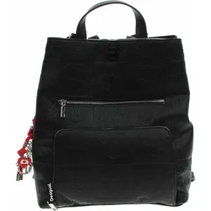 Desigual Damen Rucksack 25WAKP02 2000 schwarz