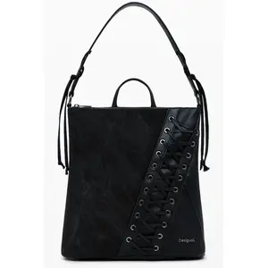 Desigual Damen Rucksack Schwarz