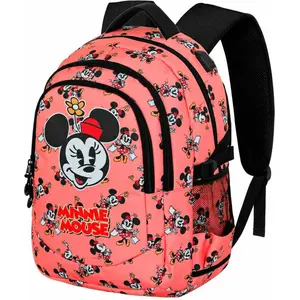 Rucksack Karactermania Minnie Plus Aqua Rosa 44x34x21 cm