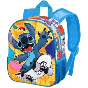 Disney Lilo & Stitch Karactermania 3D Schulrucksack Blau 26 x 11 x 31 cm
