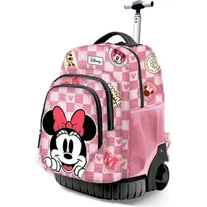 Karactermania Disney Minnie Mouse Journey Rucksack Mit Rollen Rosa  Ro...
