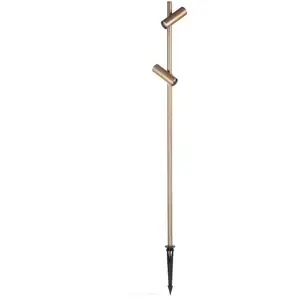 LEDS-C4 LED-Erdspießstrahler Juncus 2, 2.700 K, braun
