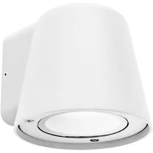 LEDS C4 Cone Außenleuchte - 8 W, IP44, Weiß